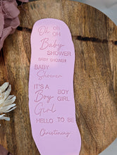 Load image into Gallery viewer, Single Word Embossers - Baby Set
