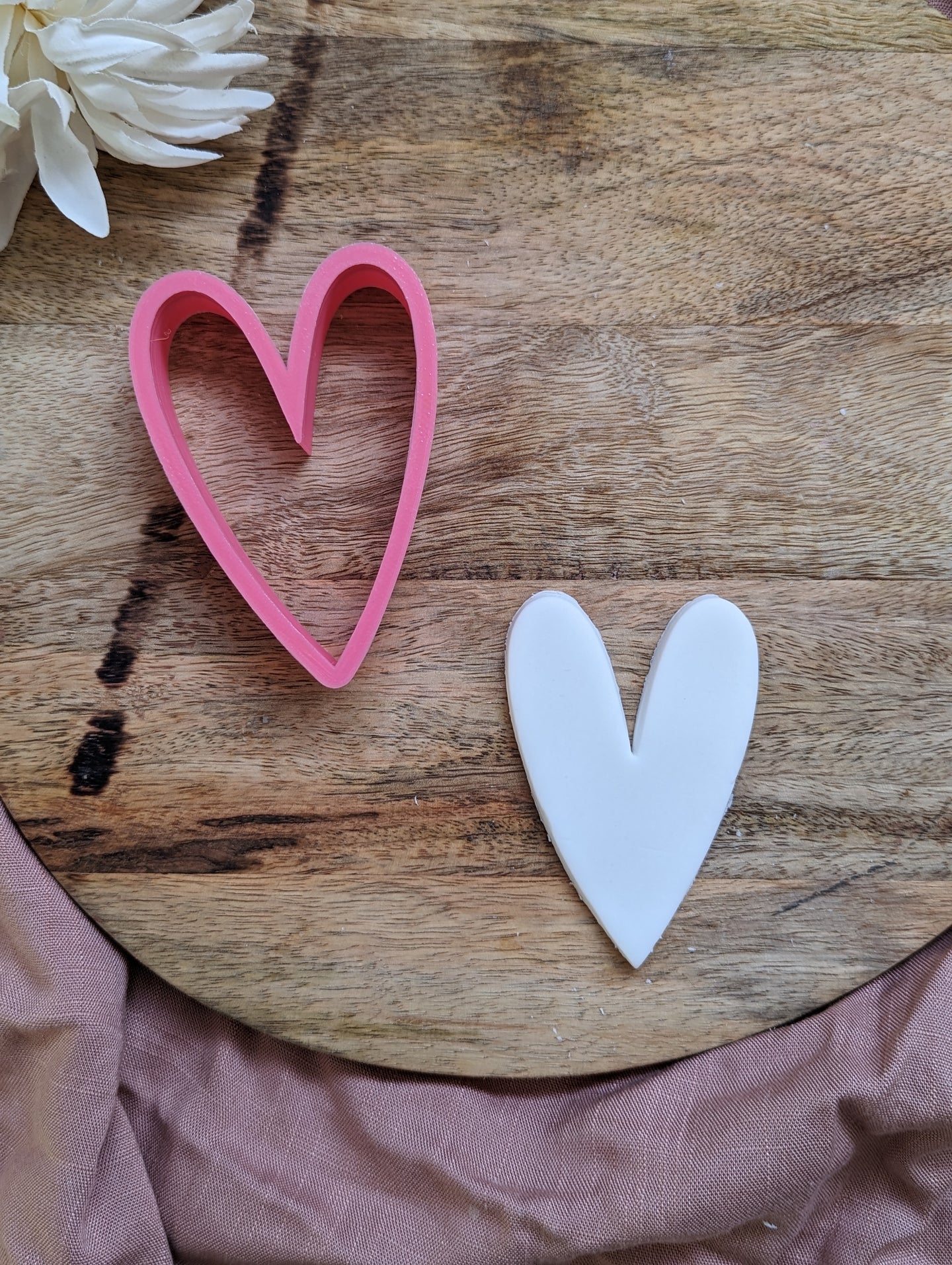 Long Heart Cookie Cutter