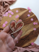 Load image into Gallery viewer, Double Layer Heart Cupcake Toppers

