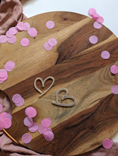 Load image into Gallery viewer, Double Layer Heart Cupcake Toppers
