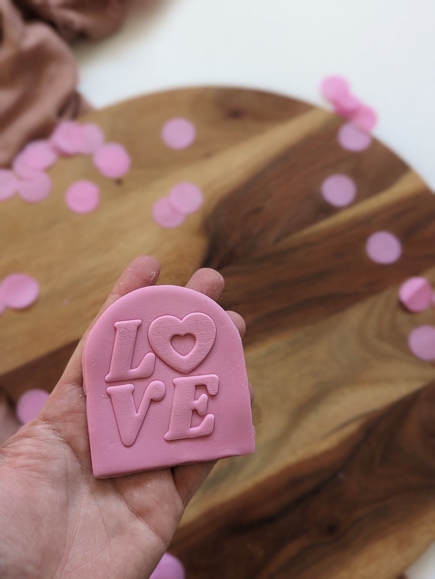Love Fondant Debosser