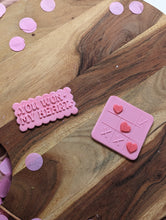 Load image into Gallery viewer, You Won me Heart fondant debosser
