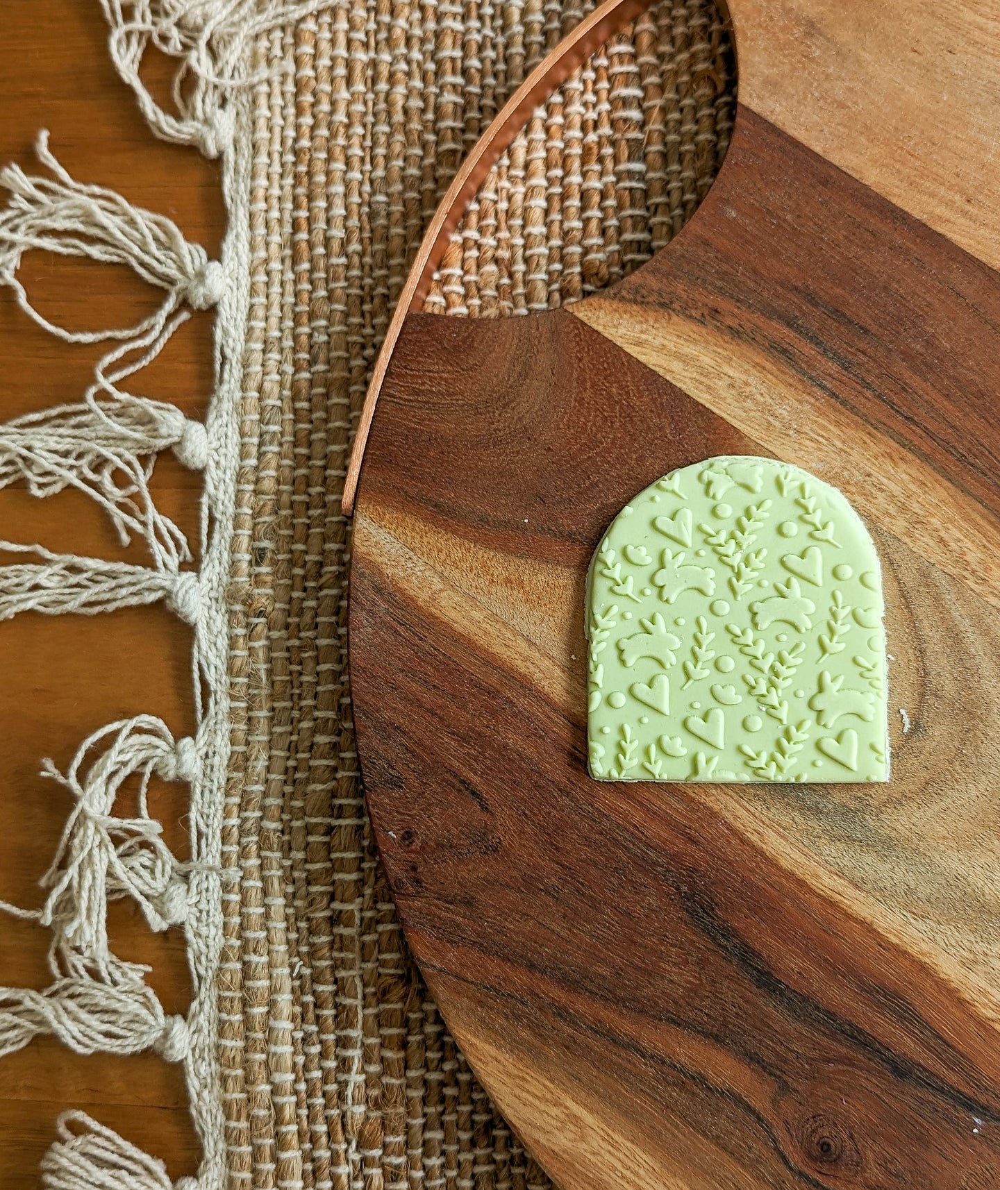 Spring Pattern Fondant debosser