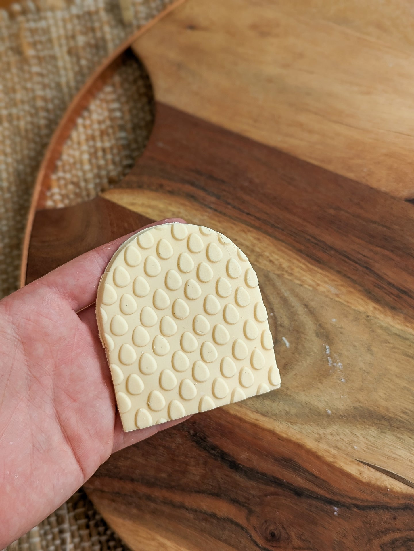 Easter Egg Pattern Fondant debosser