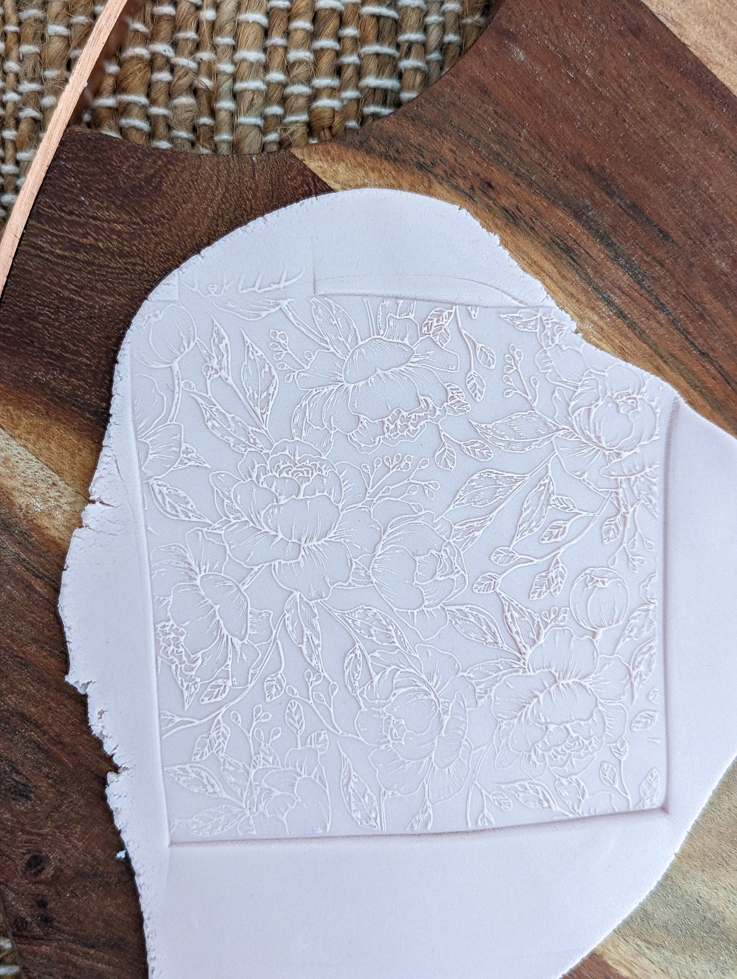Floral  Pattern Fondant debosser
