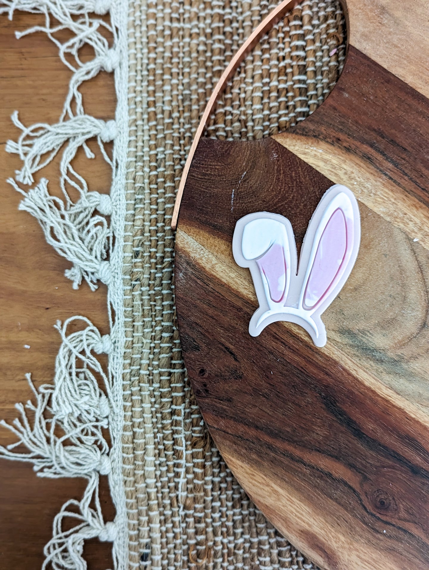 Bunny ears debosser and Cutter
