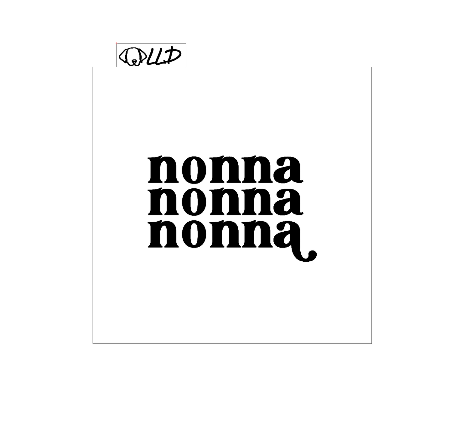 Nonna Fondant debosser