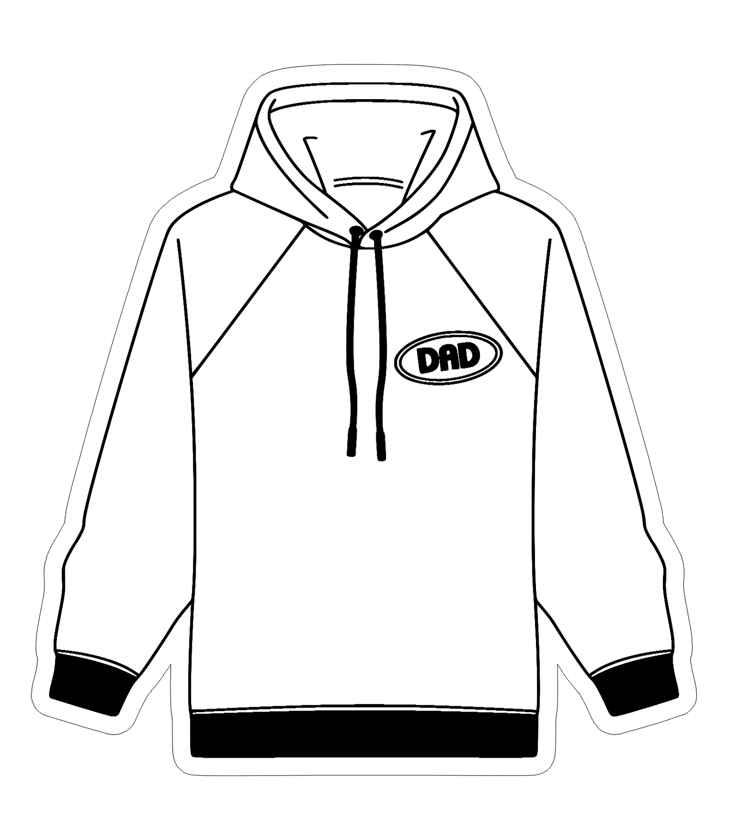 Dad sweat shirt debosser and Cutter