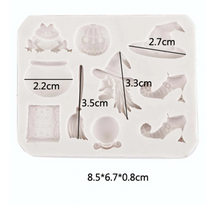 Cargar imagen en el visor de la galería, Halloween Symbols Silicone Mould
