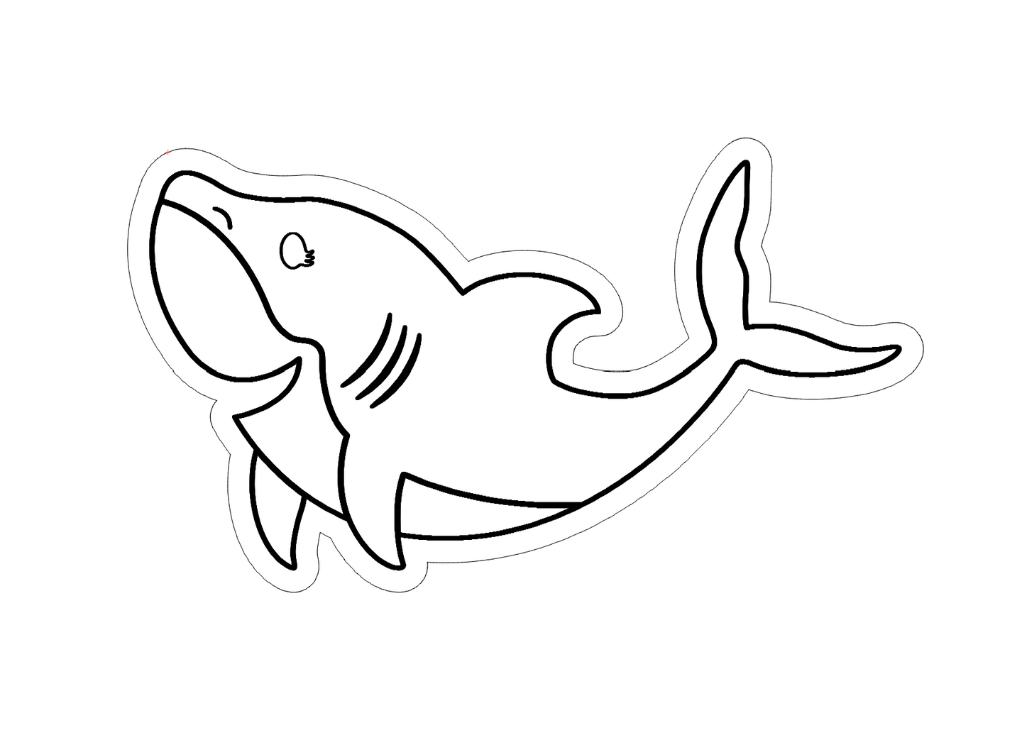 Shark debosser and cutter