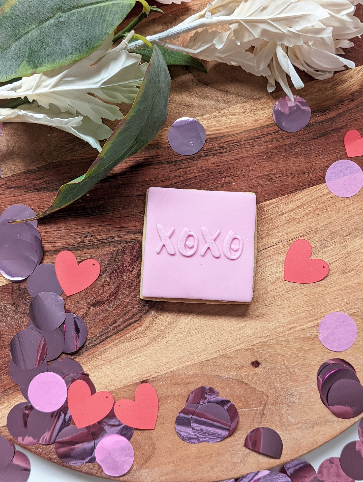 XOXO Fondant debosser
