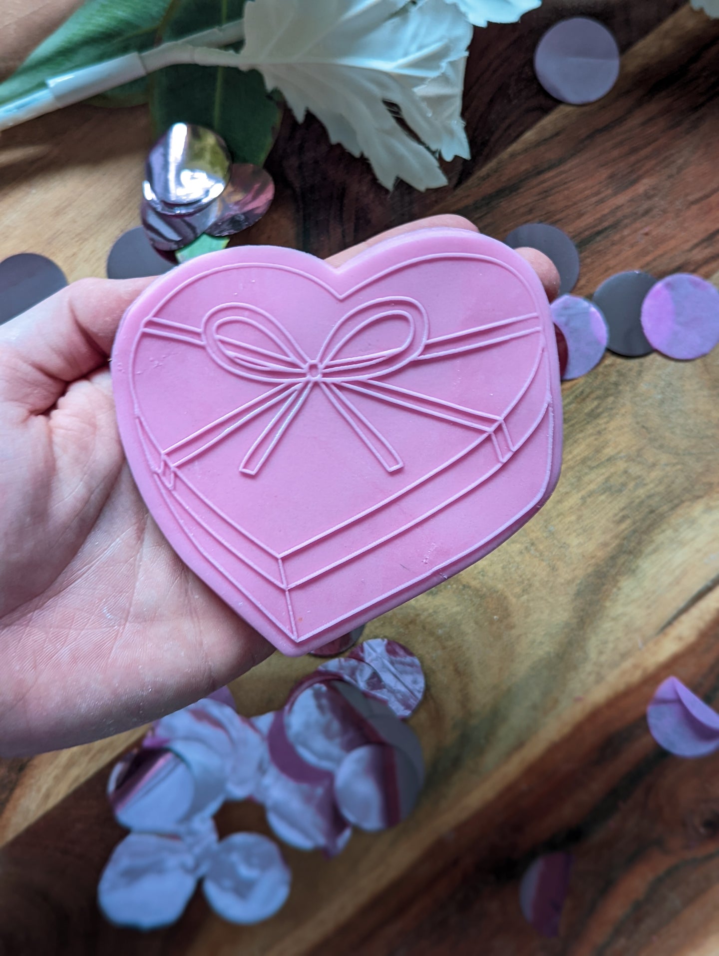Chocolate Box  debosser and cutter