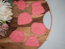Load image into Gallery viewer, Magic characters cookie cutter and embosser
