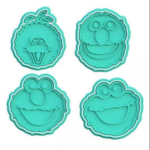 Load image into Gallery viewer, Sesame street Cookie cutter and embosser
