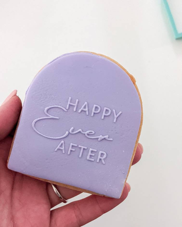 Happy ever after   Fondant debosser