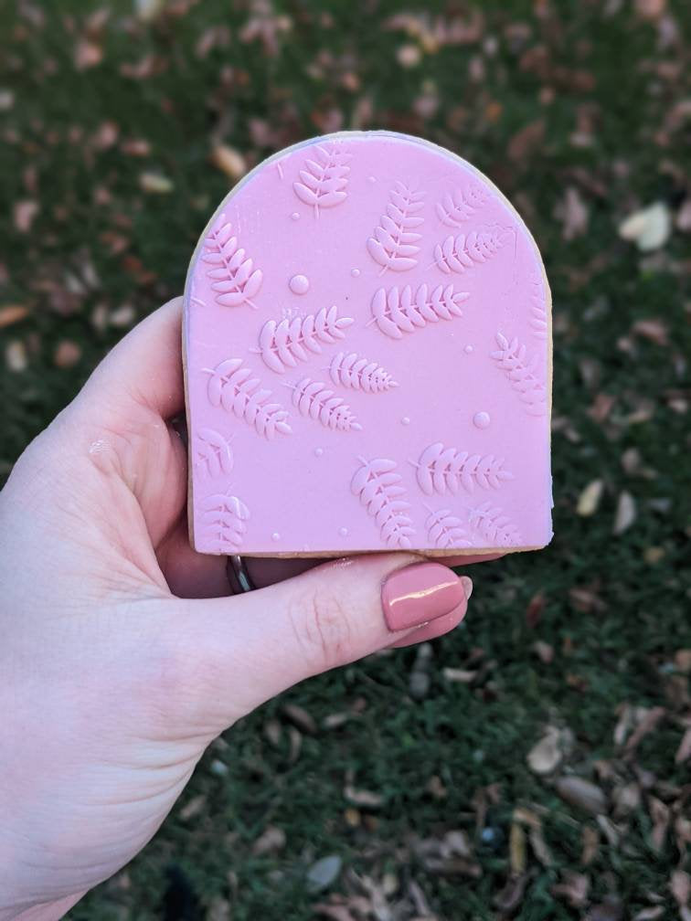 Leaf pattern  Fondant debosser