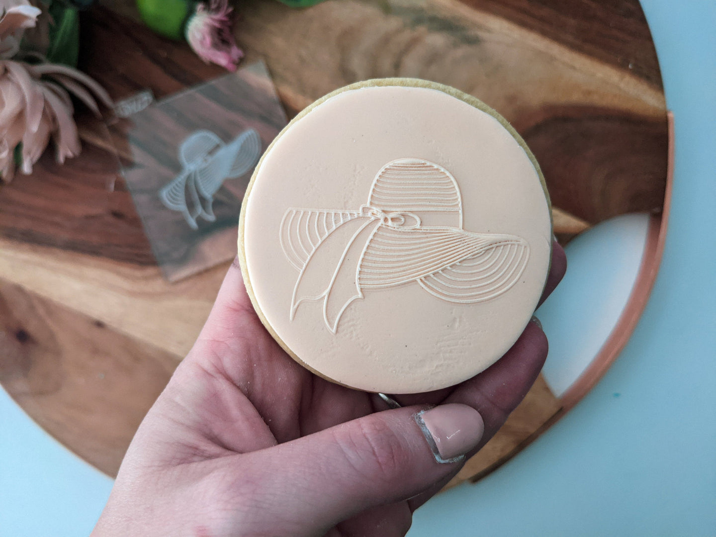 Sunhat Fondant debosser