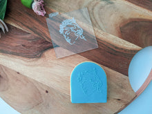 Load image into Gallery viewer, Women Face outline  Fondant debosser
