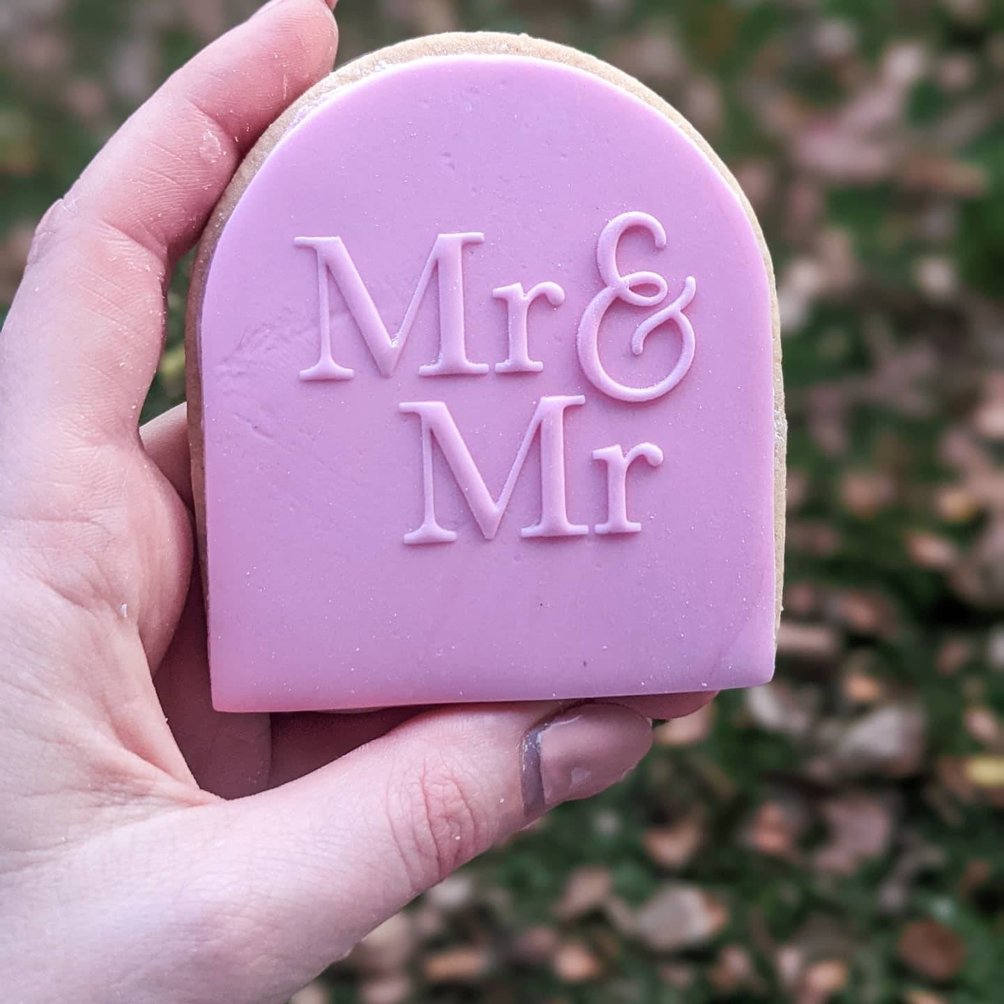 Mr & Mr Fondant debosser