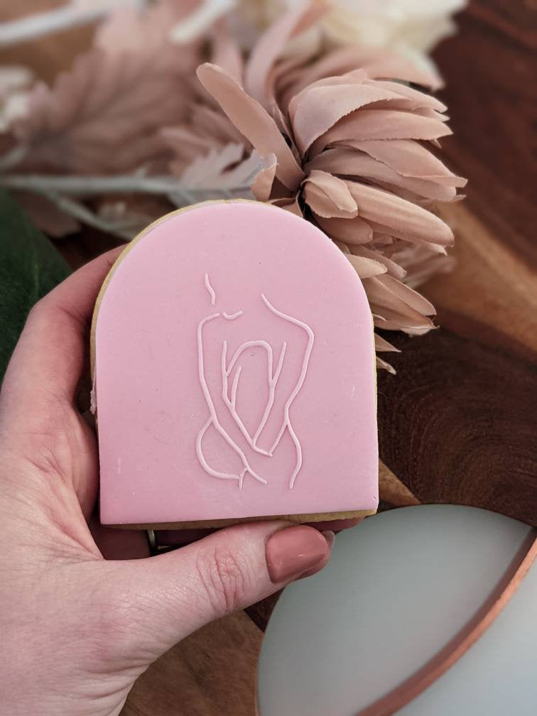 Naked women  Fondant debosser
