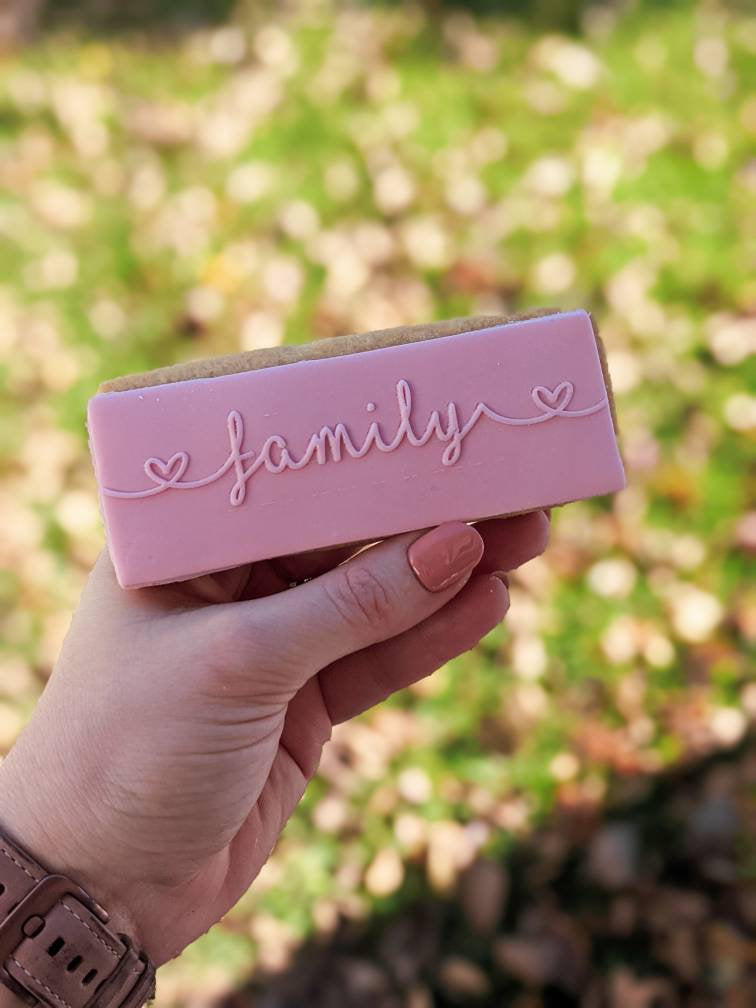 Family Fondant debosser