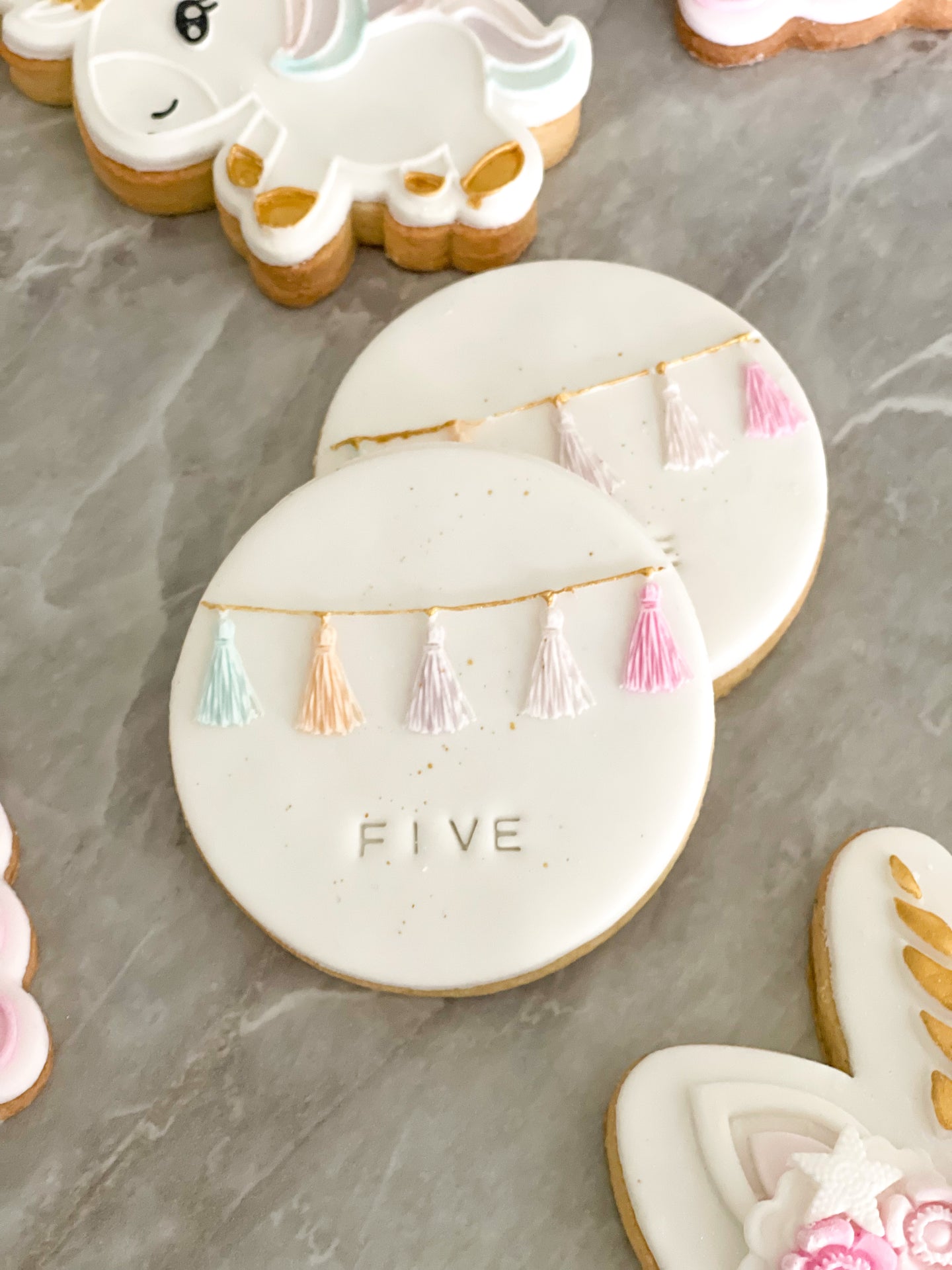 Tassel Fondant debosser